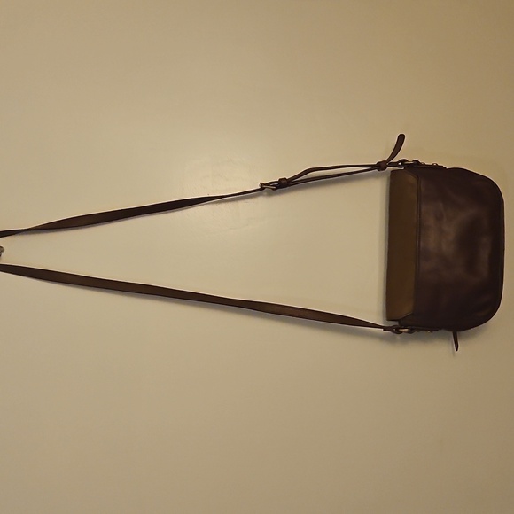 FOSSIL Multi-color Colorblock Leather Crossbody Messenger Mini Bag - Picture 4 of 14